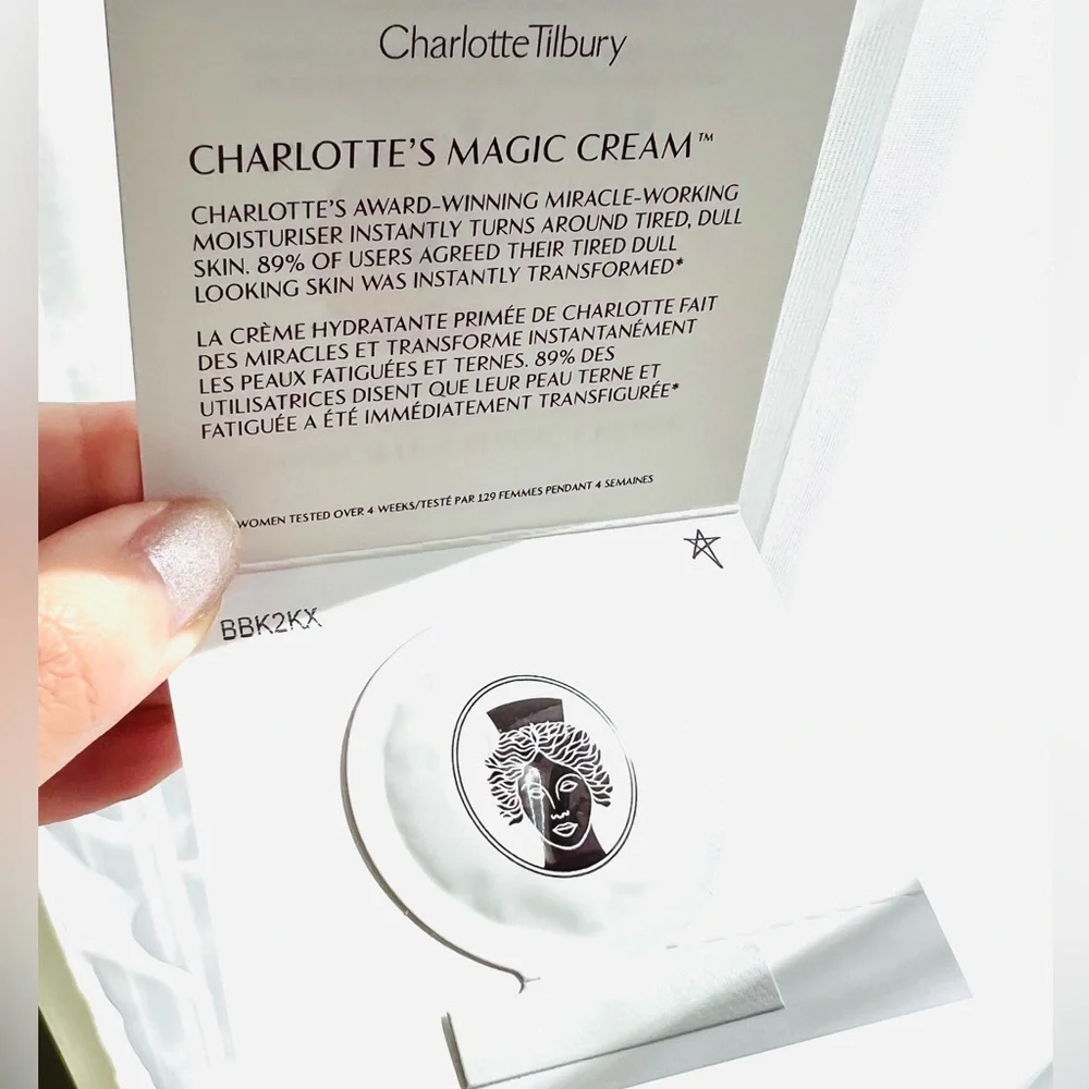 5 for 25⚡️Charlotte Tilbury Magic Cream Instant Turnaround Moisturizer 1.5ml